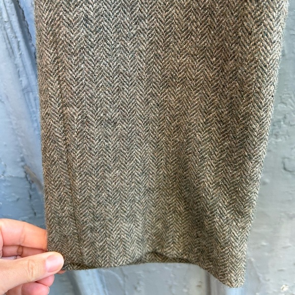 Wings + Horns Herringbone Wool blend trousers, size 30 - Picture 4 of 12